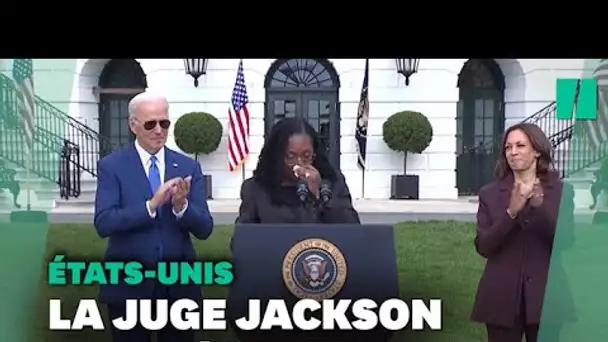 Le discours puissant de la juge Jackson, 1ère femme noire à la tête de la Cour suprême