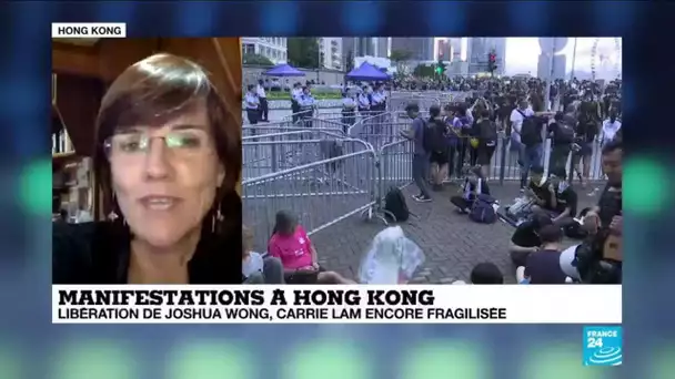 Hong-Kong : "1/3 de la population est dans la rue pour réclamer la démission de Carrie Lam"