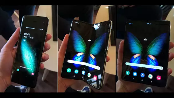 On a essayé le Samsung Galaxy Fold : à quoi va servir le tout premier smartphone pliable ?