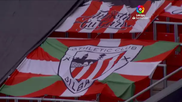 Calentamiento Athletic Club vs Real Madrid