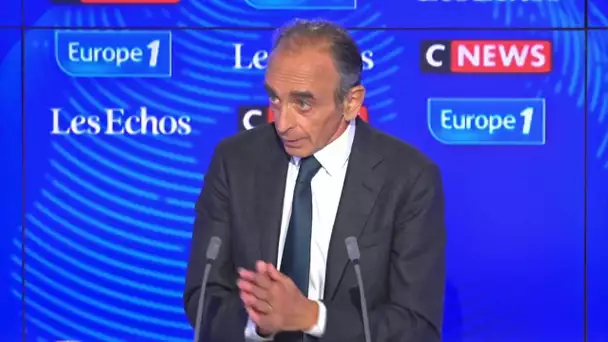 Eric Zemmour : "Je propose qu'on supprime les mesures de solidarité nationale aux étrangers"