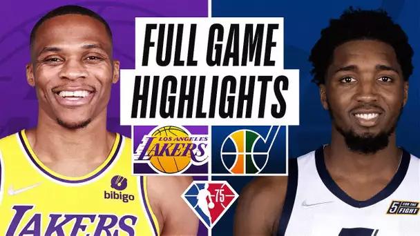 LAKERS at UTAH | FULL GAME HIGHLIGHTS | March 31, 2022