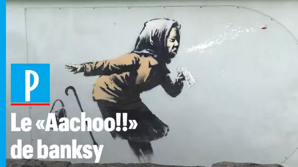 «Aachoo!!», la nouvelle œuvre de Banksy en rapport avec la crise sanitaire