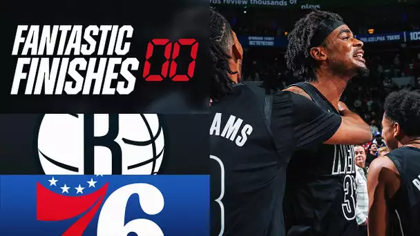 Final 4:24 CRAZY ENDING! 👀 76ers vs Nets | February 22, 2025