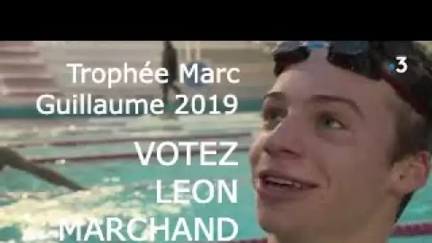 Trophée Marc Guillaume 2019 : Léon Marchand