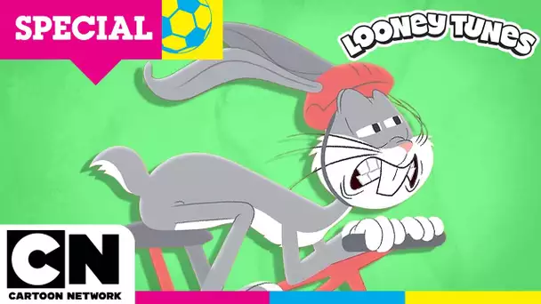 Bugs Bunny s’essaie au VTT 🚲 Le sport, c’est fastoche | Looney Tunes #Sport