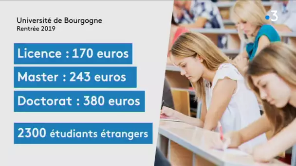 Université de Bourgogne : les chiffres de la rentrée