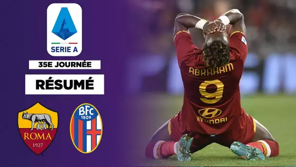 Résumé : la Roma enregistre un nouveau nul contre Bologne !