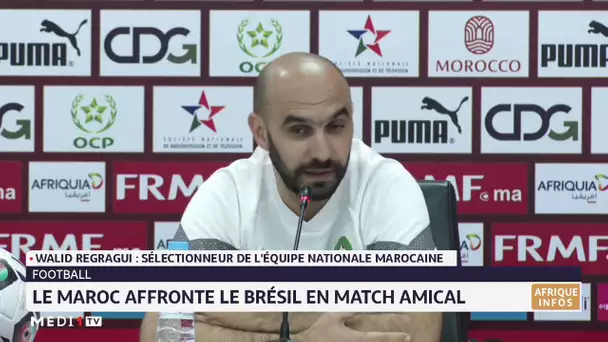 Le Maroc affronte le Brésil en match amical