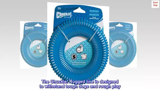 Chuckit! Rugged Flyer Dog Toy, Small