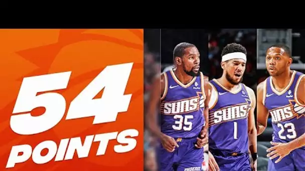 Kevin Durant (16 PTS), Devin Booker (18 PTS) & Eric Gordon (20 PTS) Lead Suns To W!