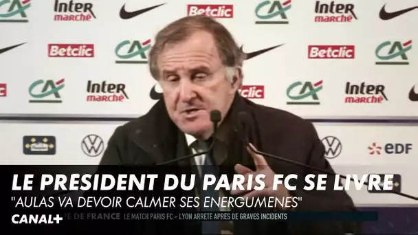 Pierre Ferracci (prés. Paris FC) : " Aulas va devoir calmer ses énergumènes"