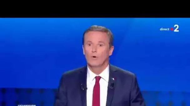 Européennes: Dupont-Aignan sort une fake news en direct, ses adversaires s'indignent