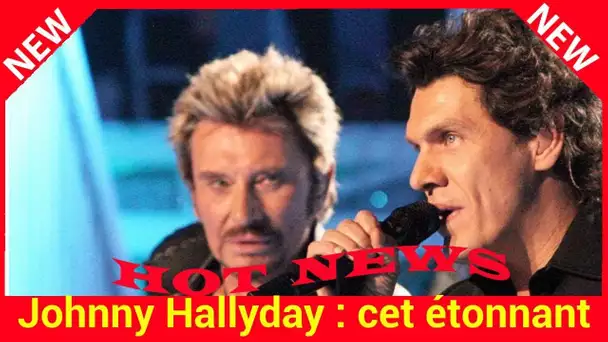 Johnny Hallyday : cet étonnant conseil donné à Marc Lavoine