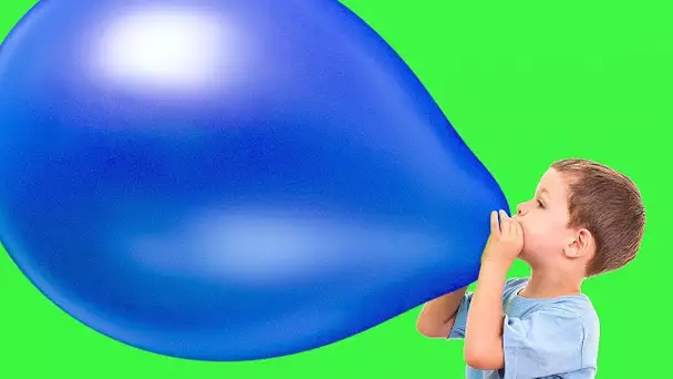 17 ASTUCES AVEC DES BALLONS POUR LES ENFANTS