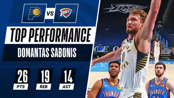 Domantas Sabonis DOES IT ALL In Pacers' Road W!