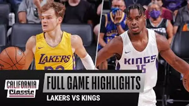 LAKERS vs KINGS (84-74) | CALIFORNIA CLASSIC | FULL GAME HIGHLIGHTS