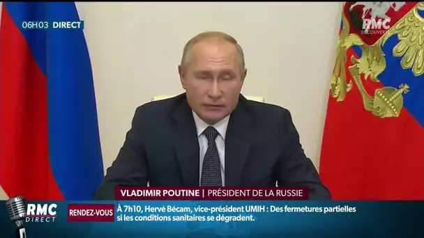 Vladimir Poutine annonce que la Russie a trouvé le vaccin contre Covid-19