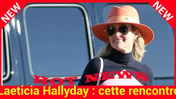 Laeticia Hallyday : cette rencontre riche en émotions qui l&#039;a touchée en plein coeur