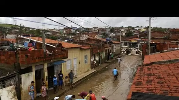 Les inondations gagnent du terrain dans le nord-est du Brésil