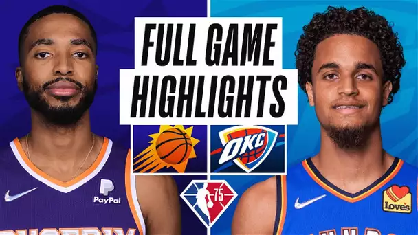 SUNS at THUNDER | FULL GAME HIGHLIGHTS | April 3, 2022