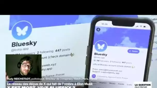 X est mort, vive Bluesky ? • FRANCE 24