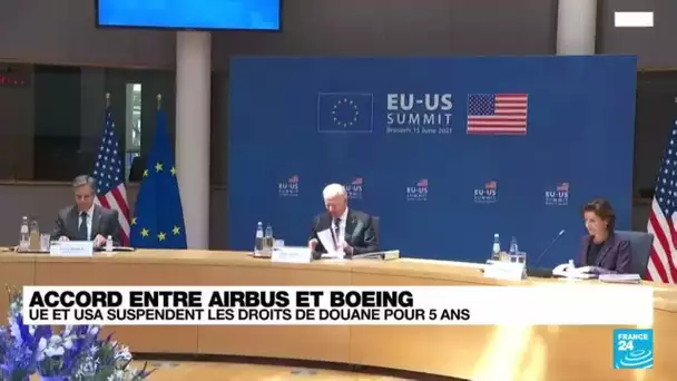 Accord Airbus et Boeing : trêve de cinq ans entre l'UE et les Etats-Unis