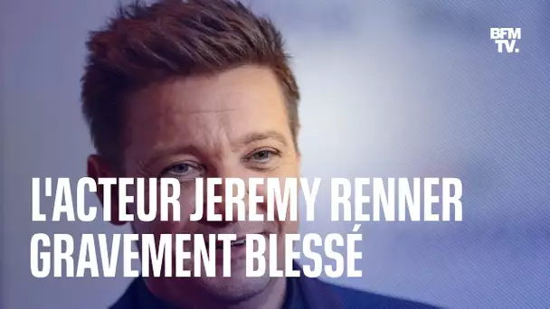 L’acteur américain Jeremy Renner s’est grièvement blessé en dégageant de la neige devant chez lui