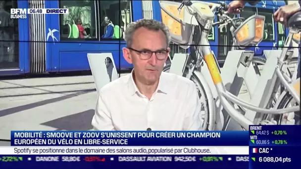 Eric Carreel (Zoov) : Zoov propose des vélos électriques connectés en libre-service