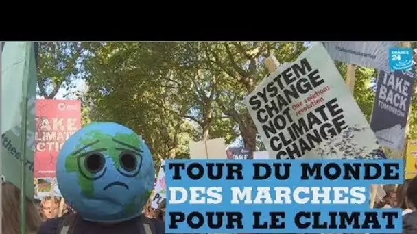 Sydney, Manille, Johannesburg, Paris... tour du monde des marches pour le climat