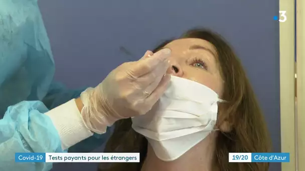 Test Covid payants pour les étrangers