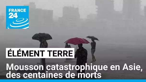 Réchauffement climatique: les inondations en Asie ont fait des centaines de morts • FRANCE 24