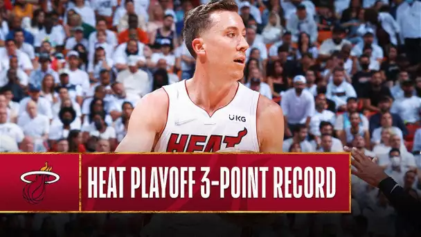 Duncan Robison Sinks 8 Threes For Heat Playoff Record!