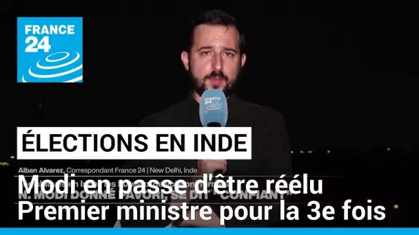 Élections en Inde : Modi en passe de décrocher un troisième mandat de Premier ministre
