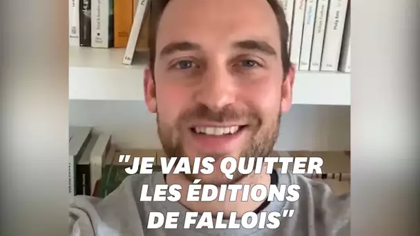 Joël Dicker quitte sa maison d'édition pour lancer la sienne