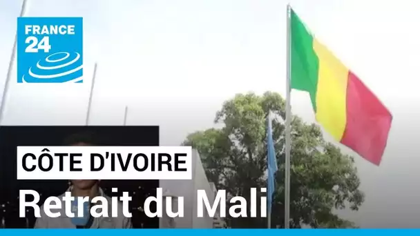 La Côte d'Ivoire va retirer progressivement ses troupes du Mali • FRANCE 24