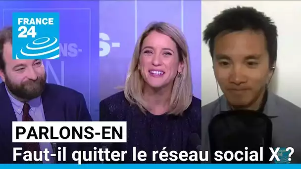 Faut-il quitter le réseau social X ? Parlons-en avec J.-B. Soufron, L. N. Hoang, F.-X. Lefranc