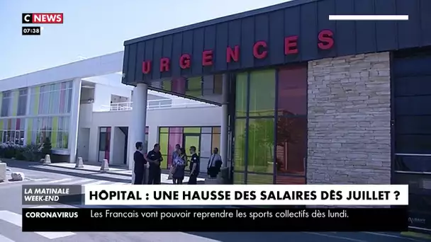 Hôpital : une hausse des salaires dès juillet ?