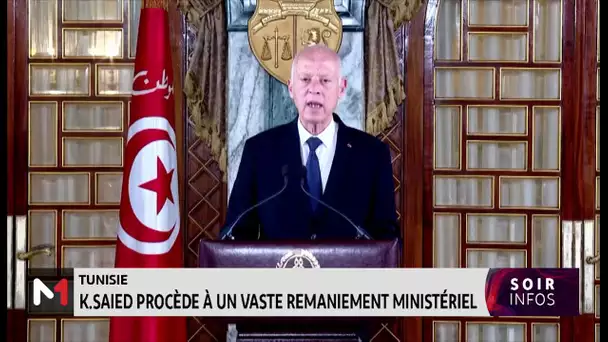 Tunisie : K.Saied procède à un vaste remaniement ministériel