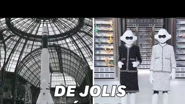 Les plus beaux décors de Karl Lagerfeld au Grand Palais