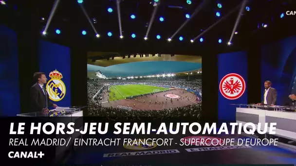 Grande première pour le hors-jeu semi-automatique - REAL MADRID/EINTRACHT FRANCFORT