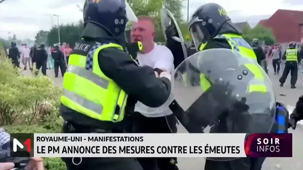 Royaume-Uni/Manifestations: le PM annonce des mesures contre les émeutes