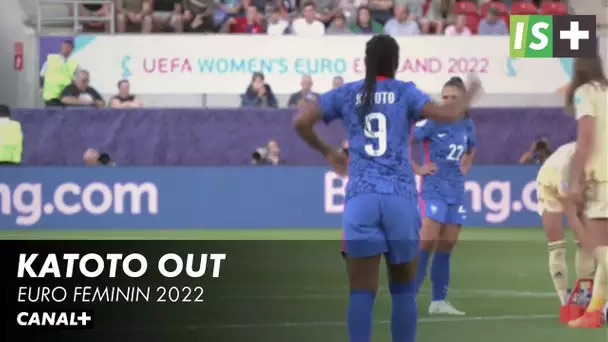 Marie-Antoinette Katoto forfait pour le reste du tournoi - Euro Féminin 2022