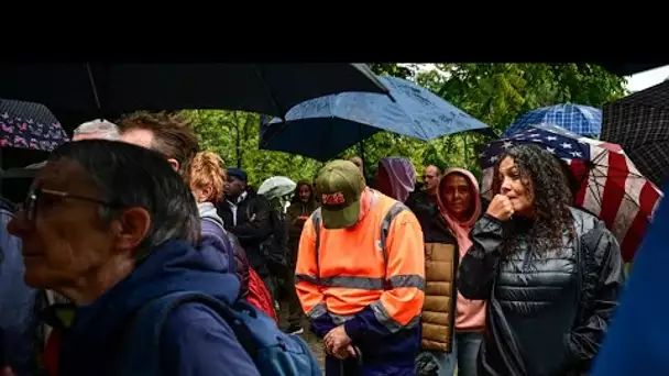 Grenoble : hommages à l'employé tué, un suspect identifié