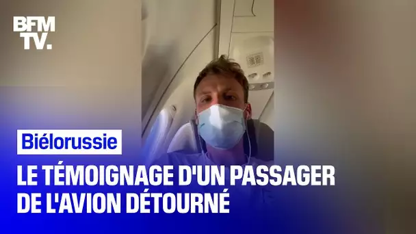 Avion détourné par la Biélorussie: le témoignage d'un passager à bord