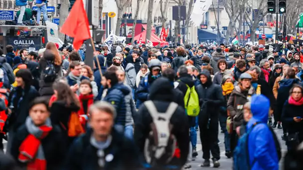 Réforme des retraites : à Paris, une mobilisation marquée par de nouveaux heurts