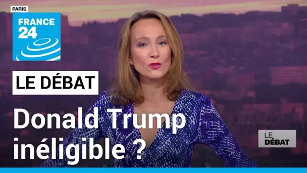 Donald Trump inéligible ? • FRANCE 24