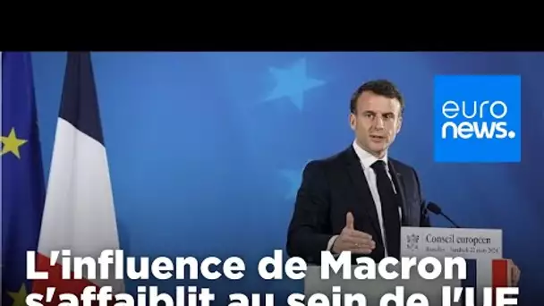 L'influence d'Emmanuel Macron auprès de l’UE vacille