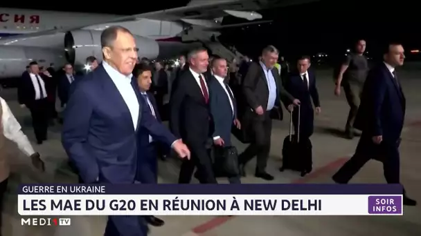 Guerre en Ukraine : Les MAE du G20 en réunion à New Delhi