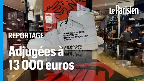 Une paire de Jordan adjugée à 13 000 euros lors des premières enchères de sneakers à Paris